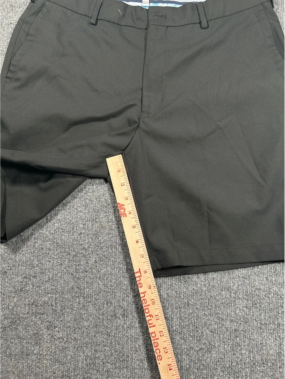 Peter Millar Black Chino Shorts Size 35
